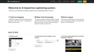 Livecaptions.com thumbnail