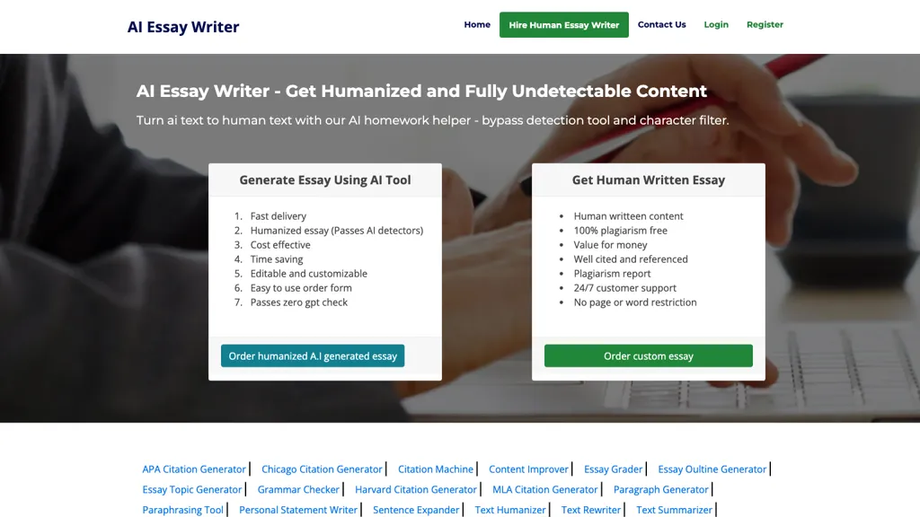 AI Essay Writer 1 AI Essay Writer thumbnail