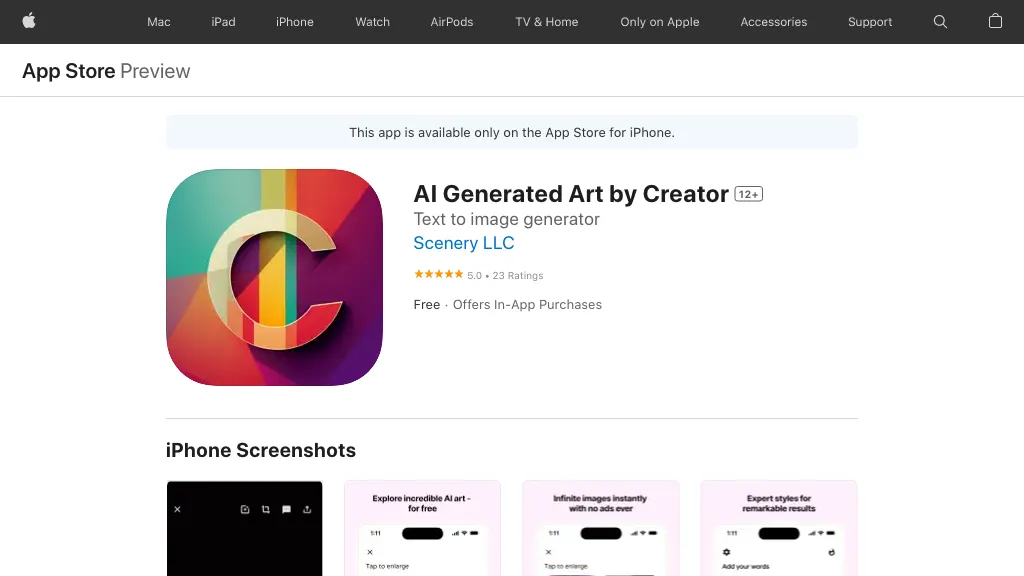 ‎Creator: AI Generated Art thumbnail