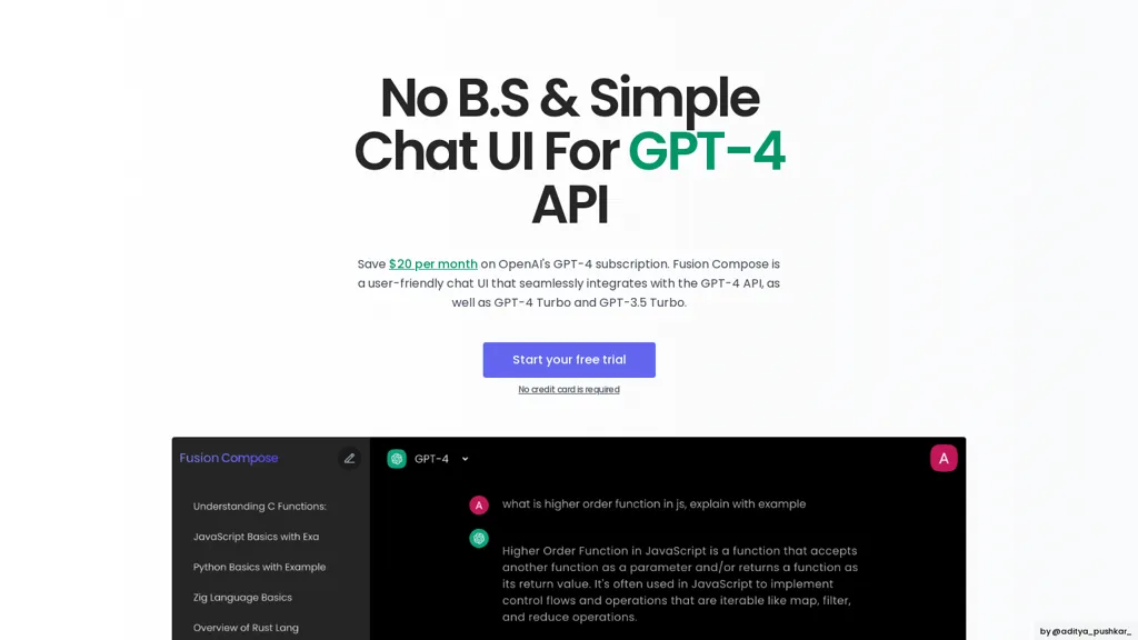 Fusion Compose 1 Fusion Compose thumbnail