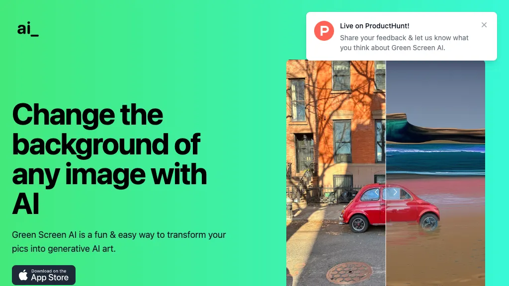 Green Screen AI thumbnail