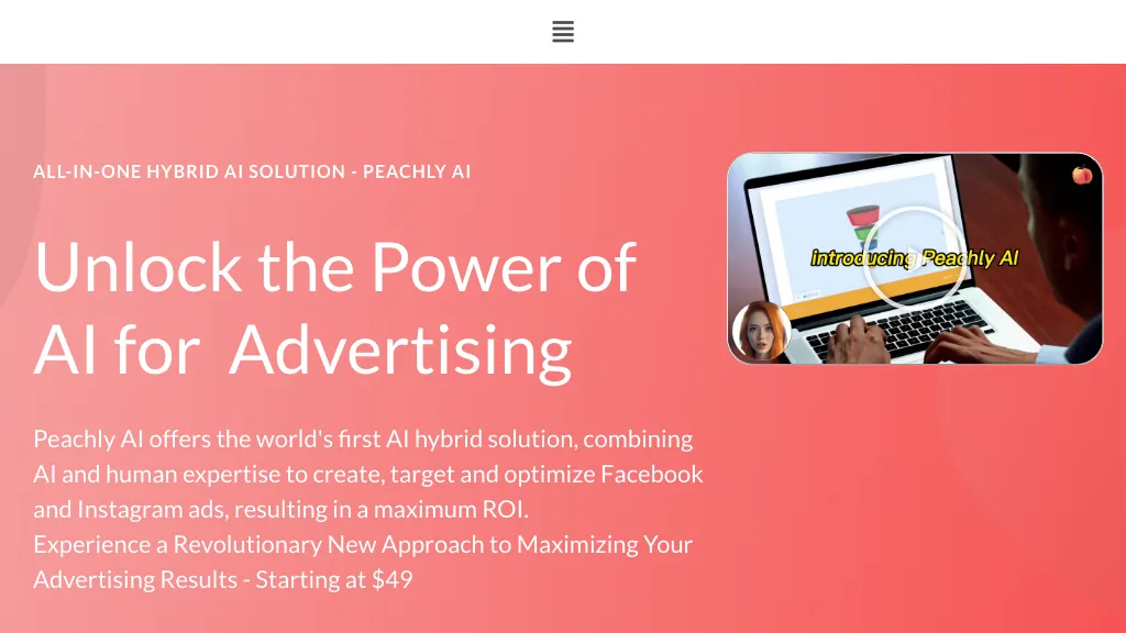 Peachly AI thumbnail