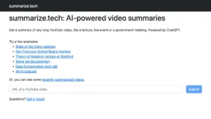 Summarize Tech thumbnail